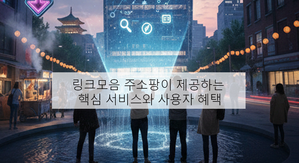 링크모음 주소팡이 제공하는 핵심 서비스와 사용자 혜택